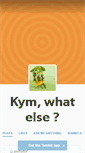 Mobile Screenshot of kym.tumblr.com