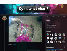 Tablet Screenshot of kym.tumblr.com