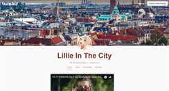 Desktop Screenshot of lillieinthecity.tumblr.com