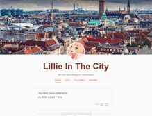 Tablet Screenshot of lillieinthecity.tumblr.com