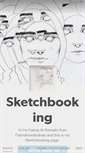 Mobile Screenshot of fatma-sketchbooking.tumblr.com