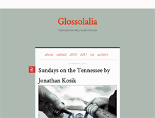 Tablet Screenshot of glossolaliaflash.tumblr.com