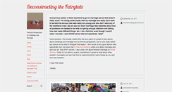 Desktop Screenshot of feministweddingsfeministwives.tumblr.com