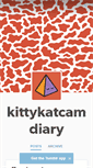 Mobile Screenshot of kittykatcamdiary.tumblr.com