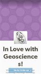 Mobile Screenshot of inlovewithgeosciences.tumblr.com