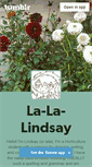 Mobile Screenshot of lalalindsay.tumblr.com