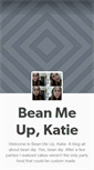 Mobile Screenshot of beanmeupkatie.tumblr.com