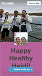 Mobile Screenshot of happyhealthyheidi.tumblr.com