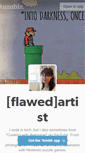 Mobile Screenshot of flawedartist.tumblr.com