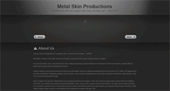 Desktop Screenshot of metalskinproductions.tumblr.com