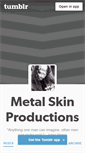 Mobile Screenshot of metalskinproductions.tumblr.com