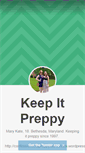 Mobile Screenshot of keepitpreppyforever.tumblr.com