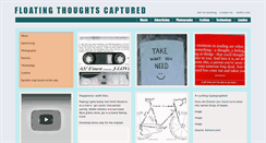 Desktop Screenshot of floatingthoughtscaptured.tumblr.com