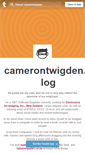 Mobile Screenshot of camerontwigden.tumblr.com