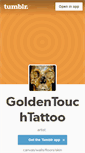 Mobile Screenshot of goldentouchtattoo.tumblr.com