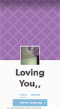 Mobile Screenshot of lovingyou-quotes.tumblr.com