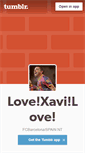 Mobile Screenshot of barcaxavi6.tumblr.com