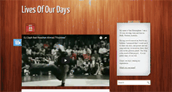 Desktop Screenshot of livesofourdays.tumblr.com