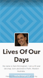 Mobile Screenshot of livesofourdays.tumblr.com