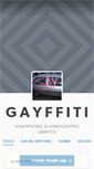 Mobile Screenshot of gayffiti.tumblr.com