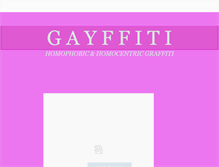 Tablet Screenshot of gayffiti.tumblr.com