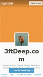 Mobile Screenshot of 3ftdeep.tumblr.com