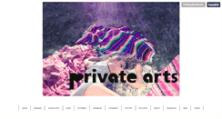 Desktop Screenshot of privatearts.tumblr.com