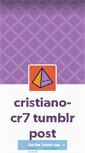 Mobile Screenshot of cristiano-cr7.tumblr.com