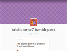 Tablet Screenshot of cristiano-cr7.tumblr.com