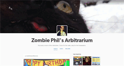 Desktop Screenshot of mrzombiephil.tumblr.com