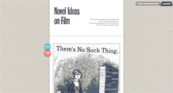 Desktop Screenshot of novelideasonfilm.tumblr.com
