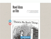 Tablet Screenshot of novelideasonfilm.tumblr.com