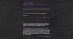 Desktop Screenshot of desireelai.tumblr.com