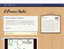 Tablet Screenshot of ipromisemedia.tumblr.com