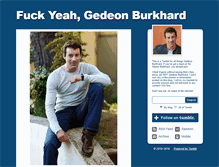 Tablet Screenshot of gedeonburkhard-on.tumblr.com