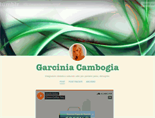 Tablet Screenshot of lagarciniacambogia.tumblr.com
