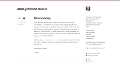 Desktop Screenshot of annajohnsonmusic.tumblr.com