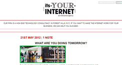 Desktop Screenshot of its-your-internet.tumblr.com