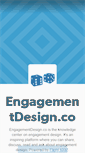 Mobile Screenshot of engagementdesign.tumblr.com