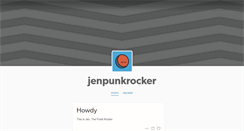 Desktop Screenshot of jenpunkrocker.tumblr.com