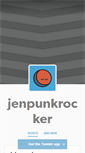 Mobile Screenshot of jenpunkrocker.tumblr.com