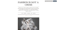 Desktop Screenshot of fashioncriminals.tumblr.com