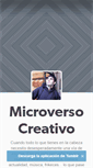 Mobile Screenshot of microverso-creativo.tumblr.com