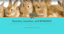 Desktop Screenshot of bunniesgalore.tumblr.com