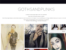 Tablet Screenshot of gothsandpunks.tumblr.com