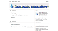 Desktop Screenshot of illuminateeducation.tumblr.com
