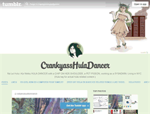 Tablet Screenshot of crankyasshuladancer.tumblr.com