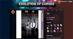 Desktop Screenshot of evolutionofcurves.tumblr.com