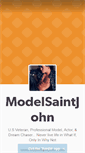 Mobile Screenshot of modelsaintjohn.tumblr.com