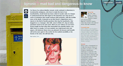 Desktop Screenshot of byronic.tumblr.com